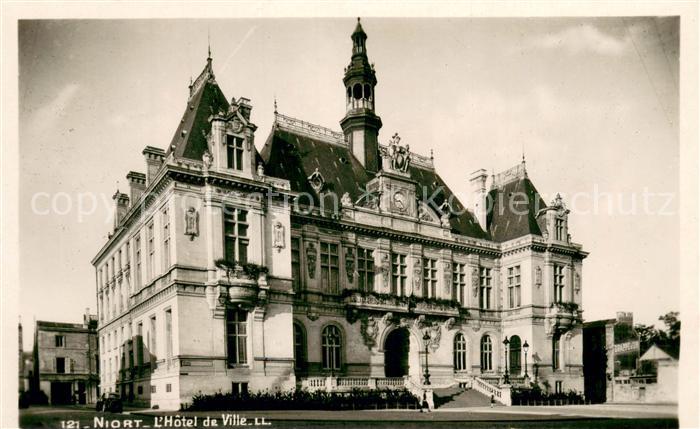 Niort 79 Hôtel de Ville Rathaus