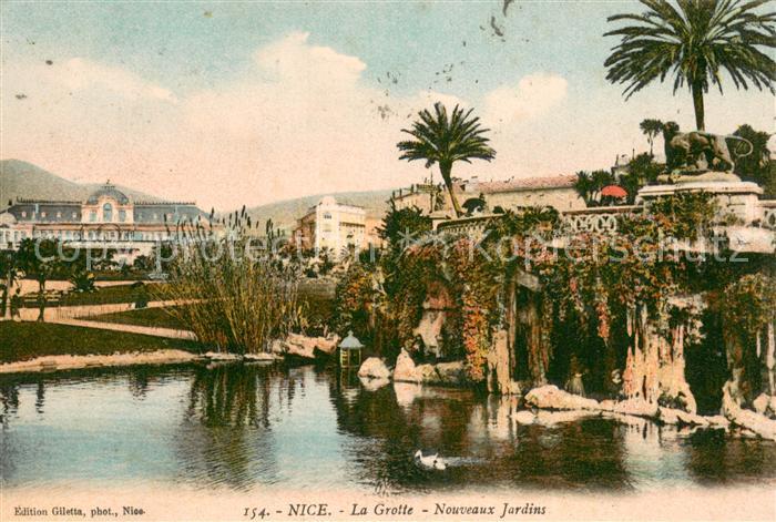 Nice 06 La grotte nouveaux jardins