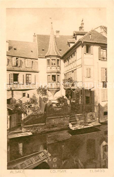 Colmar 68 Maison Mergenthaler a la Lauch XVI sièc