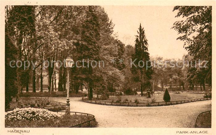 Hagenau Elsass Parkanlage