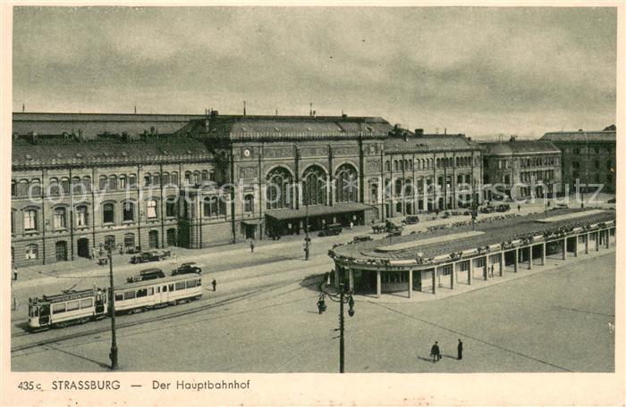 Strassburg Elsass Hauptbahnhof Strassenbahn