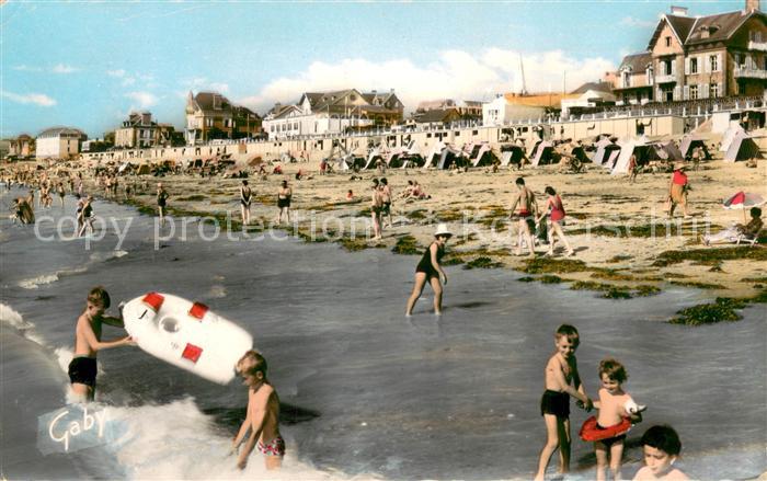 Saint-Pair-sur-Mer La plage a l Heure du bain