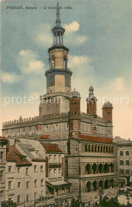Poznan Posen Ratuzs Rathaus