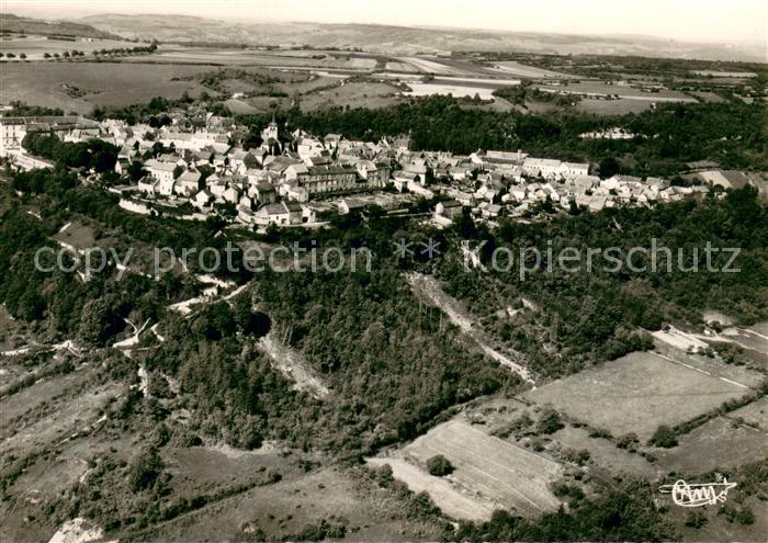 Flavigny-sur-Ozerain Vue aérienne