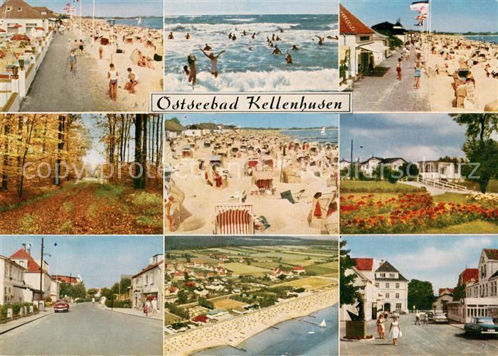 Kellenhusen Ostseebad Ortsansichten Strandleben