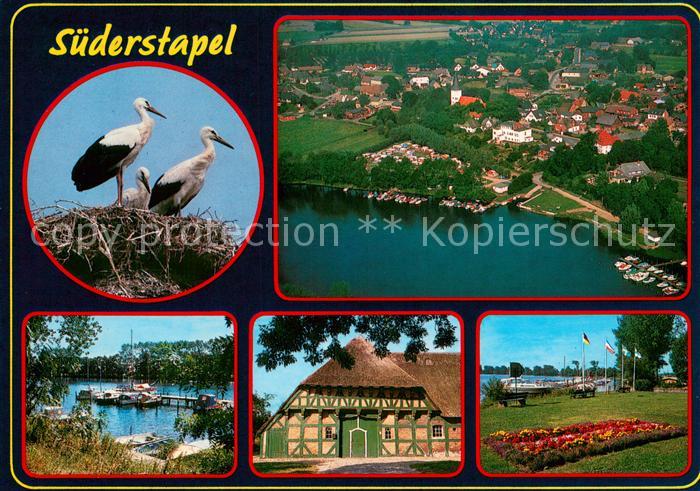 Suederstapel Storchennest Hafen Landwirtschaftliches Anwesen Parkanlagen Flieger