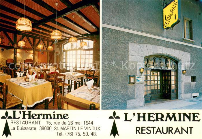 Saint-Martin-le-Vinoux Restaurant l Hermine