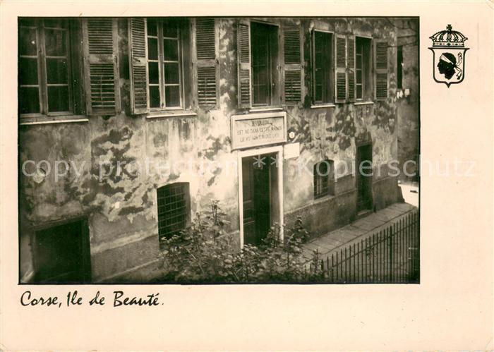 Ajaccio La maison natale de Napoléon