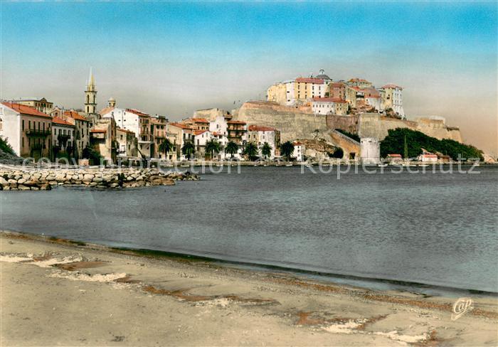 Calvi Vue Generale et la plage