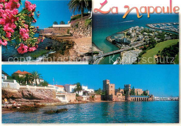 La Napoule Plage Vue sur la ville Côte d Azur vue aérienne