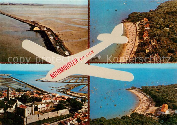 Noirmoutier-en-l Ile Le Gois Plage des Souzeaux Chateau Eglise Plage des Dames v