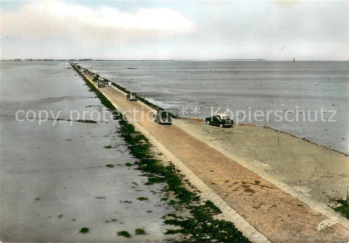Noirmoutier-en-l Ile Passage du Gois a marée basse
