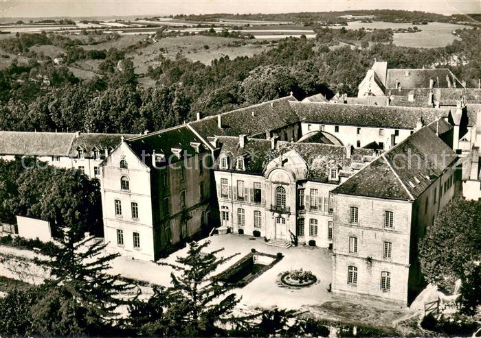 Flavigny-sur-Ozerain Petit Séminaire Saint Bernard vue aérienne