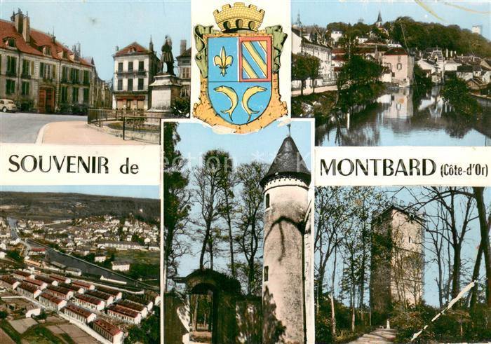 Montbard Vues d ensemble de la ville Tour