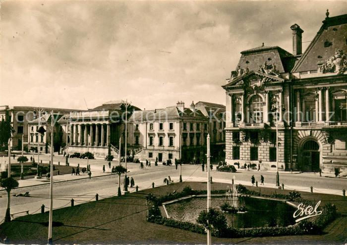 Tours Indre-et-Loire Place Jean Jaurès et Palais de Justice