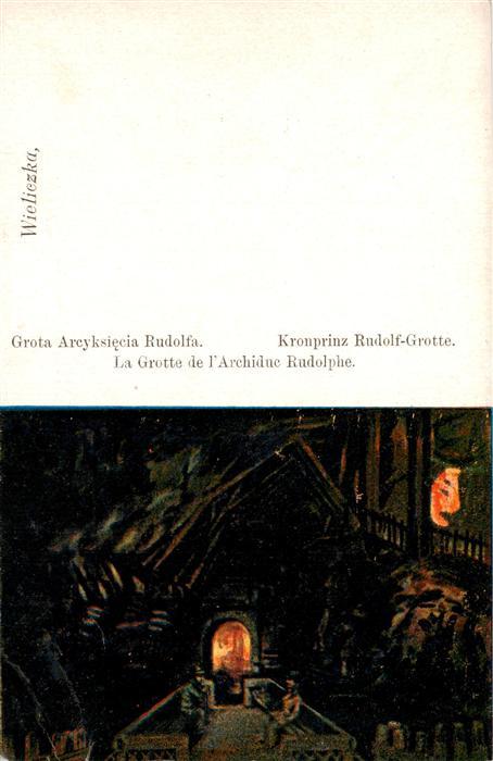 Wieliczka Wielicki Kleinpolen Grota Arcyksiecia Rudolfa Kronprinz Rudolf Grotte
