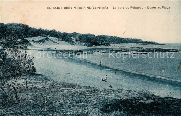 Saint-Brevin-les-Pins La Baie du Pointeau les dunes et la plage