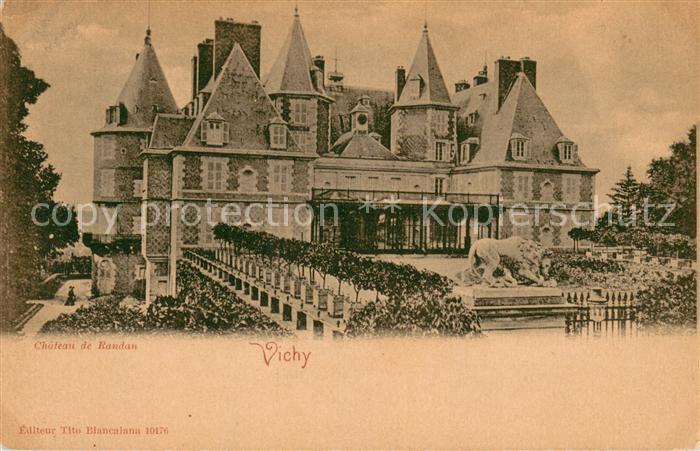 Vichy Allier Chateau de Randan Schloss