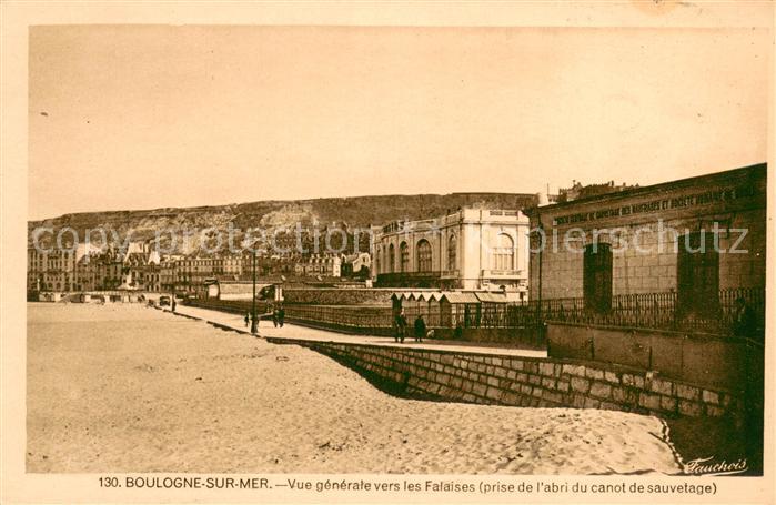 Boulogne-sur-Mer 62 Vue Generale vers les falaises