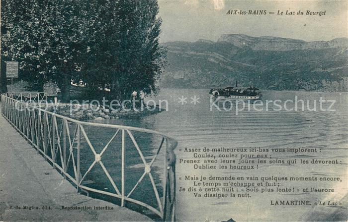 Aix-les-Bains Promenade au Lac du Bourget