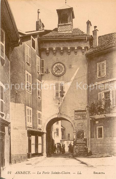 Annecy Haute-Savoie La Porte Sainte Claire