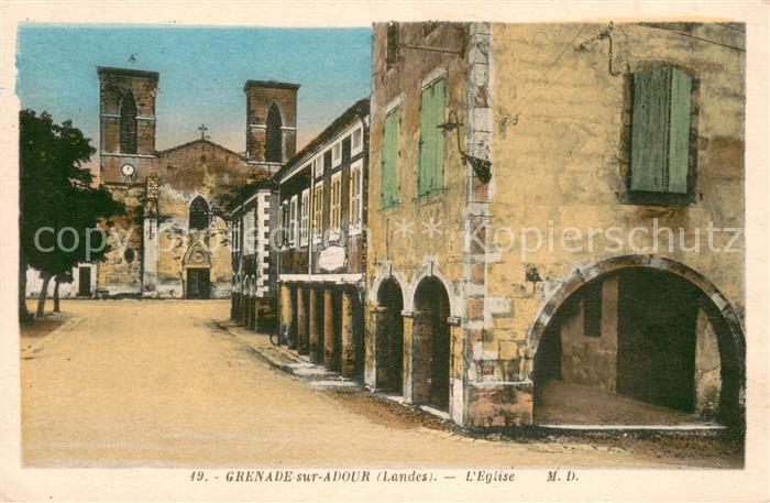Grenade-sur-l Adour Eglise Kirche