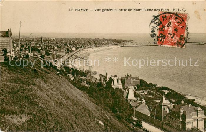 Le Havre Vue Generale prise de Notre Dame des Flots