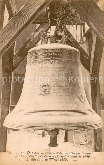 Carency Cloche de l'Eglise