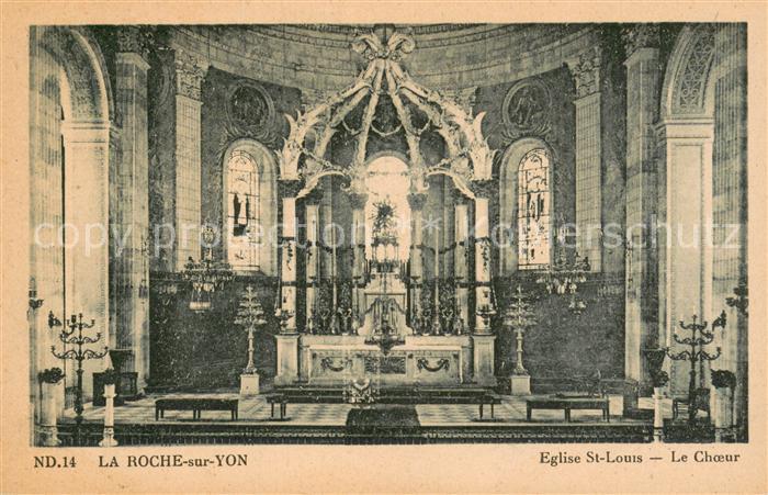 La Roche-sur-Yon Eglise Saint Louis le choeur