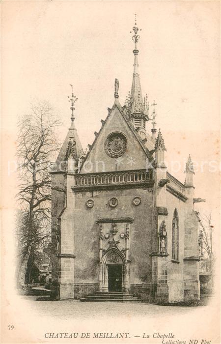 Meillant Chateau la chapelle