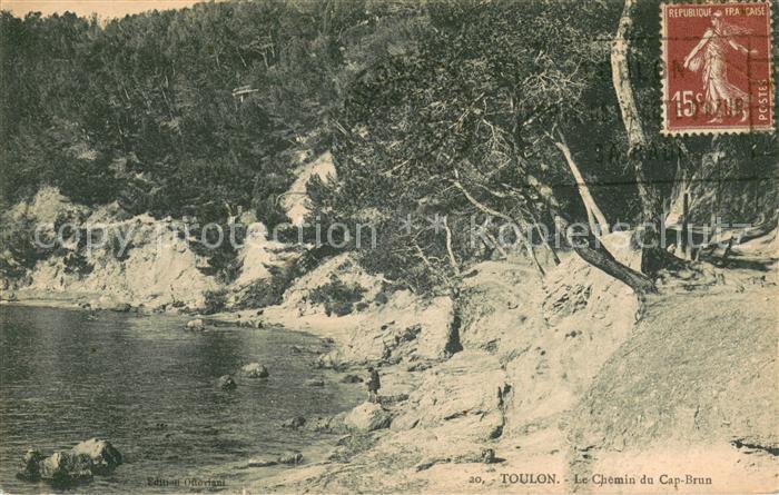 Toulon Var Le Chemin du Cap Brun