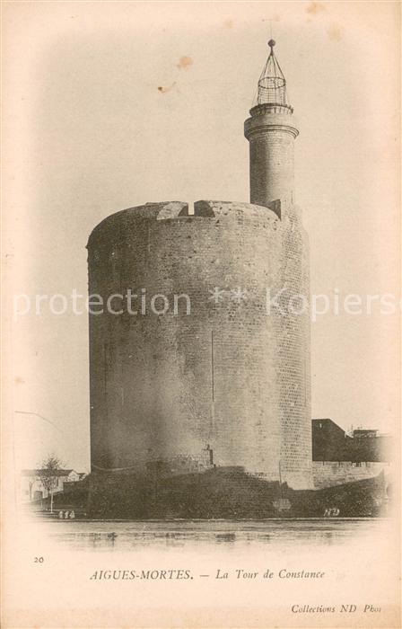 Aigues-Mortes Gard La Tour de Constance