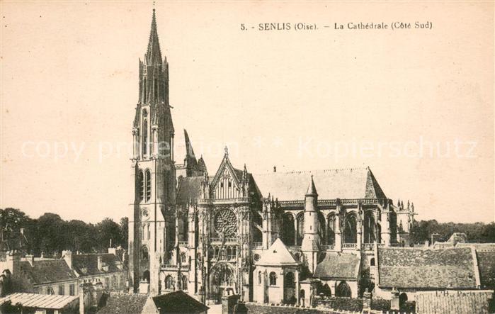 Senlis Oise La Cathedrale