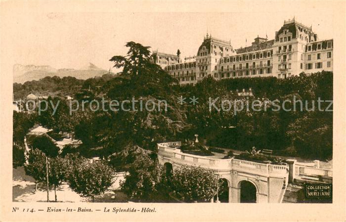 Evian-les-Bains Haute Savoie Le Splendide Hôtel