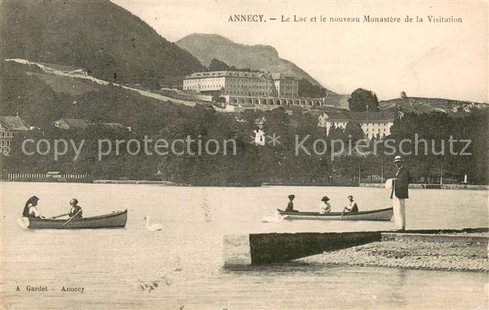 Annecy Haute-Savoie Lac d Annecy et le nouveau Monastère de la Visitation