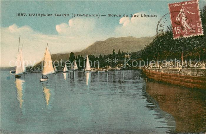 Evian-les-Bains Haute Savoie Bords du Lac Leman