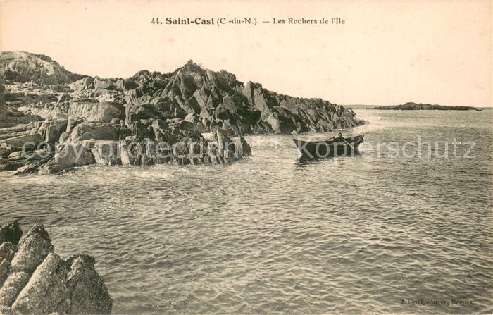 Saint-Cast-le-Guildo Panorama Côte et les Rochers de l'ile