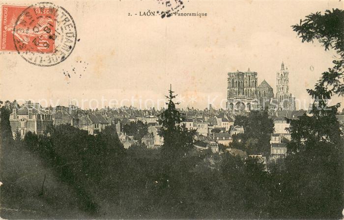 Laon Aisne Vue panoramique