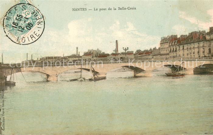 Nantes Loire Atlantique Pont de la Belle Croix