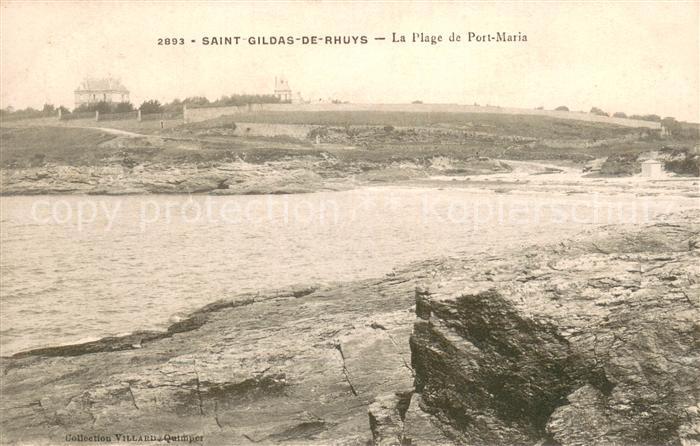 Saint-Gildas-de-Rhuys Plage de Port Maria