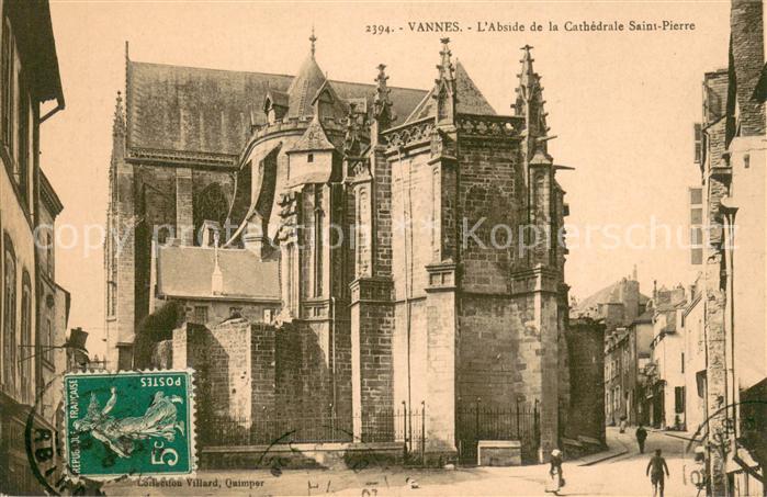Vannes 56 L'Abside de la Cathedrale Saint Pierre