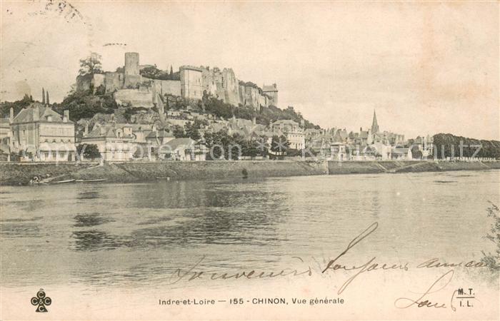 Chinon Indre et Loire Vue Generale
