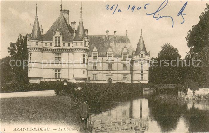 Azay-le-Rideau Chateau Schloss