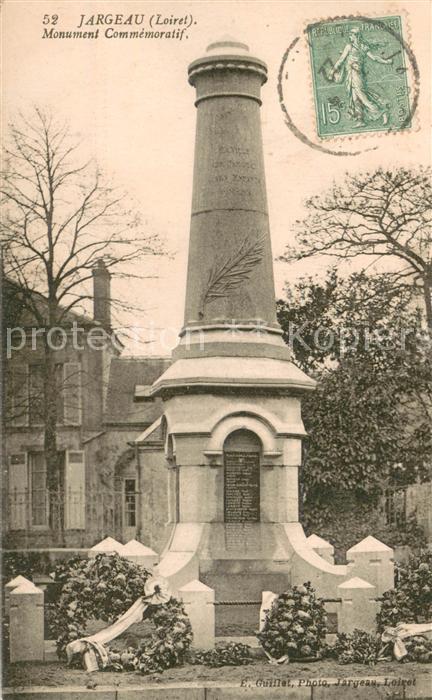 Jargeau Loiret Monument Commémoratif