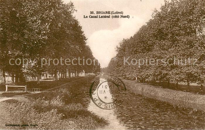 Briare Le canal latéral
