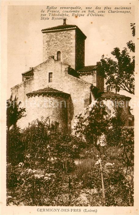 Germigny-des-Pres Eglise Style Byzantin