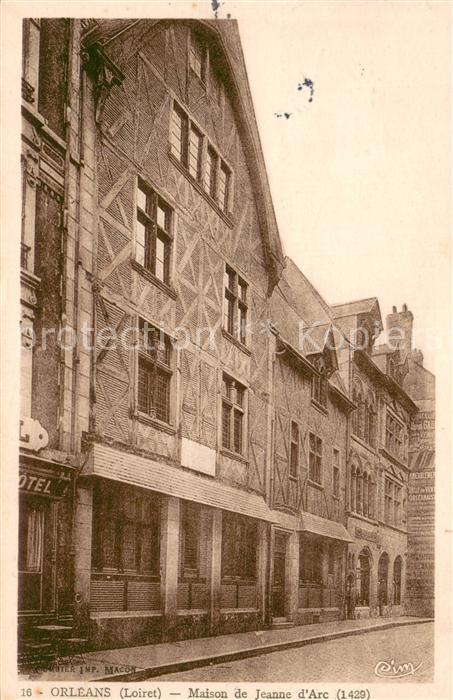 Orleans Loiret Maison de Jeanne d Arc