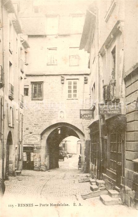 Rennes 35 Porte Mordelaise