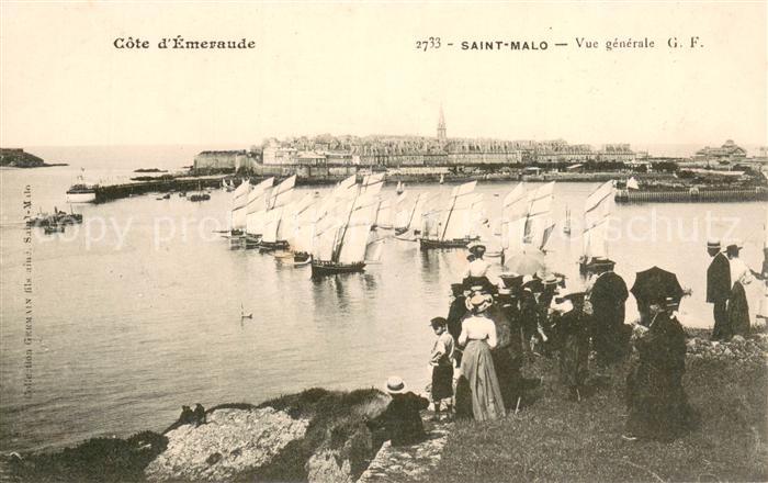 Saint-Malo 35 Vue Generale Port Côte d Emeraude
