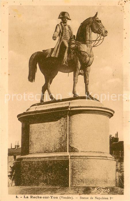 La Roche-sur-Yon Statue de Napoléon Ier Monument